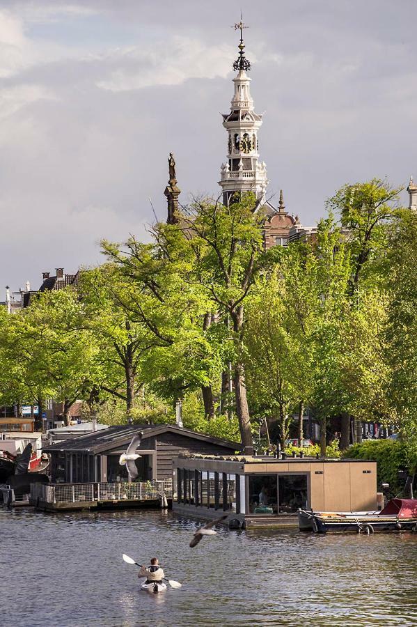 Houseboat Amsterdam - Room With A View Esterno foto